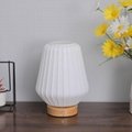 Glass night light rechargeable touch dimming table lamp 3
