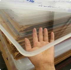 clear transparent color cast acrylic sheet 