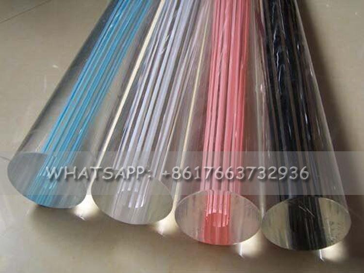 Hot sale high quality transparent colored plexiglass pmma acrylic rod and tube  3