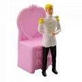 Children's play house doll Barbie princess castle simulation house girl toy 2