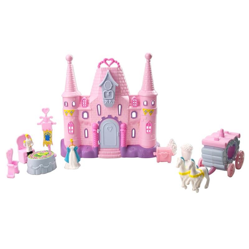 Children's play house doll Barbie princess castle simulation house girl toy 5