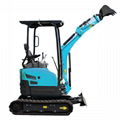 mini excavators 1 ton prices with thumb