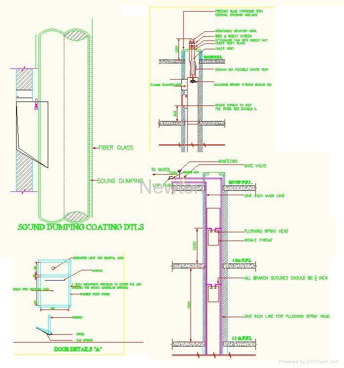 Building linen Chute 4