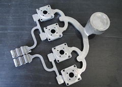 Custom metal die casting parts aluminum alloy die casting