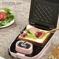 Portable breakfast and snack toaster Waffle maker