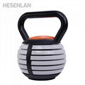 Adjustable weight kettlebell / Fitness -