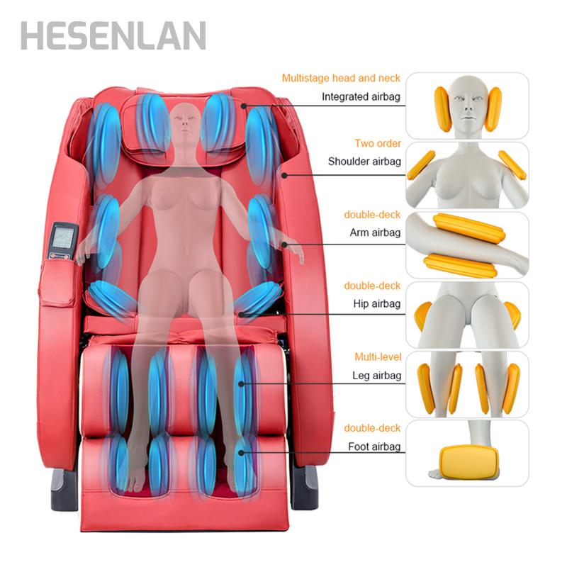 Zero gravity massage chair Full body electric shiatsu massage recliner 4