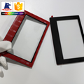 Hard and wear resistant tempering B270 glass with black paint
