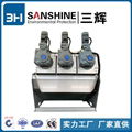 24 hours automatic screw type press sludge dehydrator dewatering equipment 2