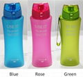 Food Grade BPA Free 450ml  plastic sports water bottle