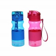  Food Grade BPA Free 400ml  plastic sports water bottle