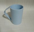 Plastic PP tooth-brushing cup mug without lid