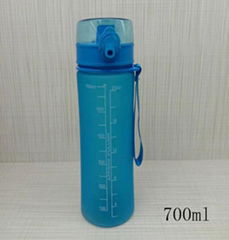 Food Grade BPA  plastic PC sports  water bottle,space cup