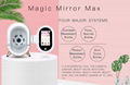 Wood Lamp Handheld Dermatoscope Skin Analysis Magic Mirror Skin Analyzer Facial 5