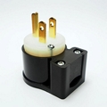 J-810 15A 125V angle assembled plug NEMA 5-15 4