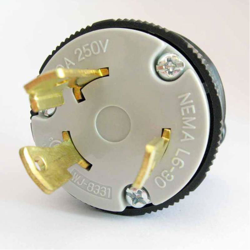 Wj-8331 NEMA l6-30p American anti loose plug industrial plug 3
