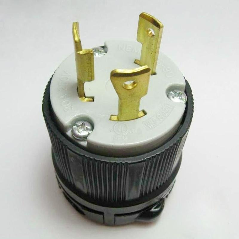 Wj-8331 NEMA l6-30p American anti loose plug industrial plug 4