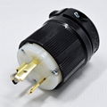 WJ-8325 20A 277V Hanging plug with grounding NEMA L7-20 3