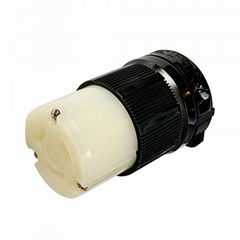 WJ-9325 NEMA L7-20 lead-on anti-drop connector Intermediate socket 20A 277V