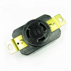 WJ-6330B NEMA L5-30R Anti-loose socket Industrial motor socket Lead-on socket