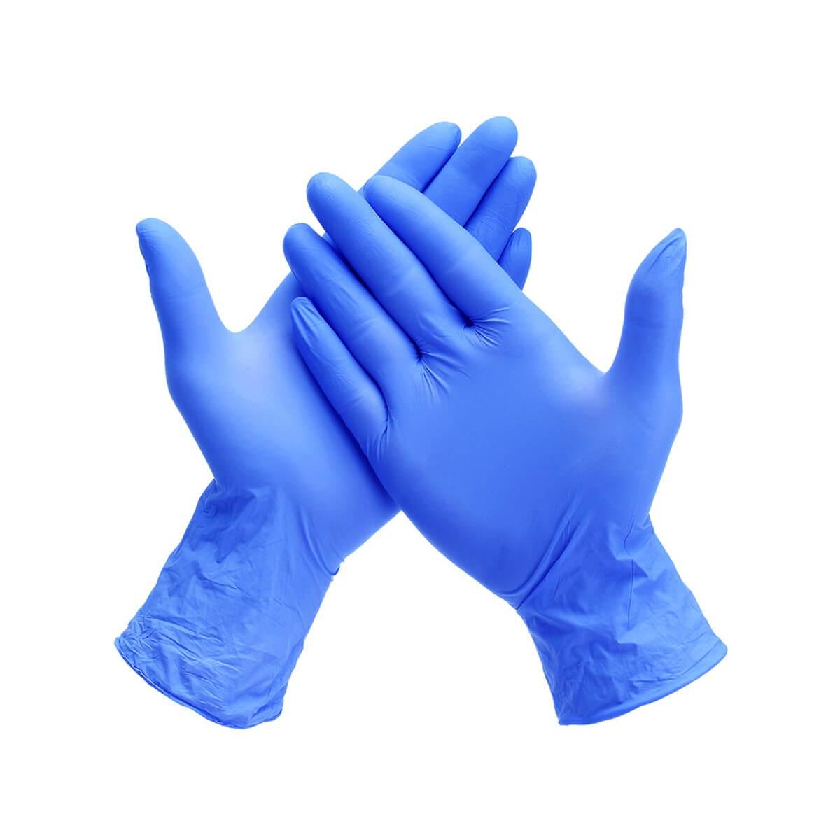 Powder free disposable nitrile glove