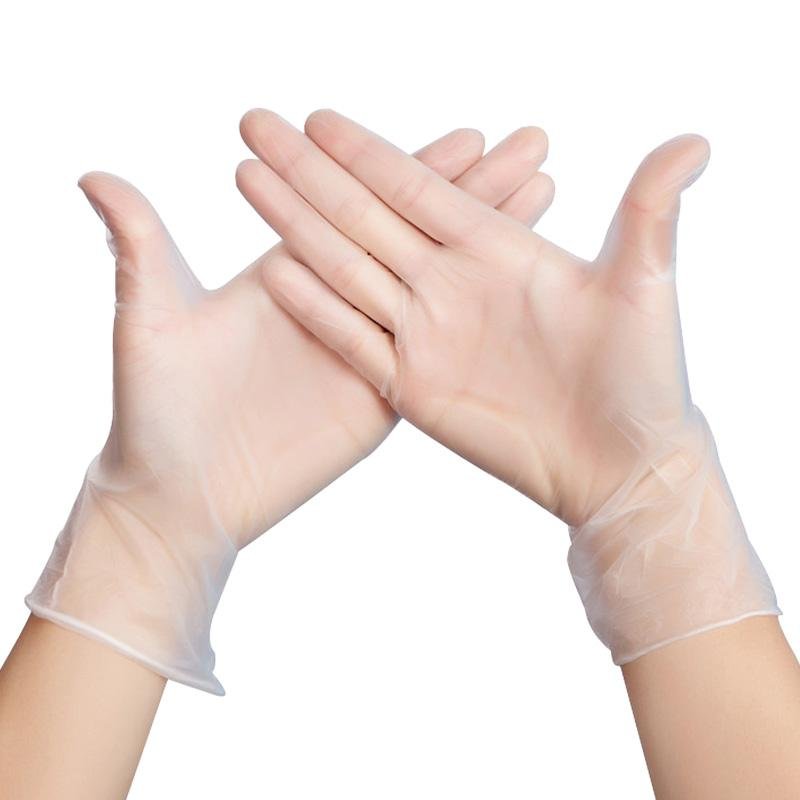 Medical grade disposable vinyl glove