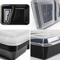 Reusable Meal Prep Food Container 30oz Microwave Freezer Safe Leakproof Plastic  1