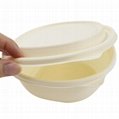 takeaway food containers round fast meal degradable lunch box
