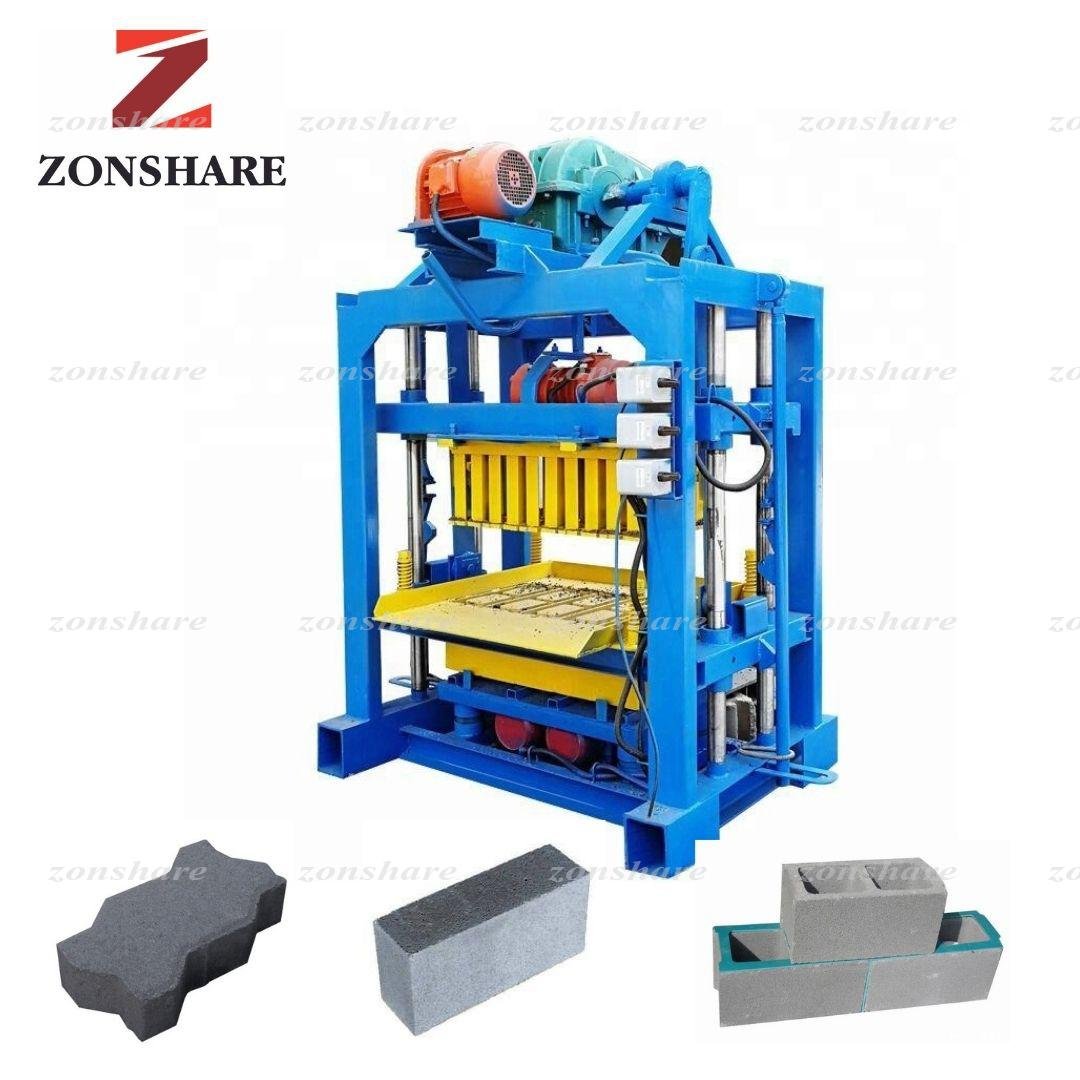 Zonshare QTJ4-40 concrete brick making machine
