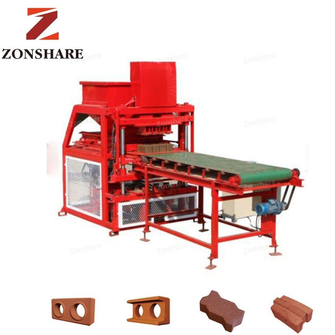 Zonshare hydraulic fully automatic interlocking brick machine