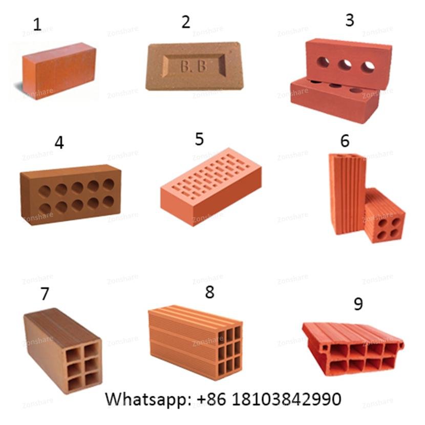 High output vacuum clay brick making machine 13,000pcs/hour 2
