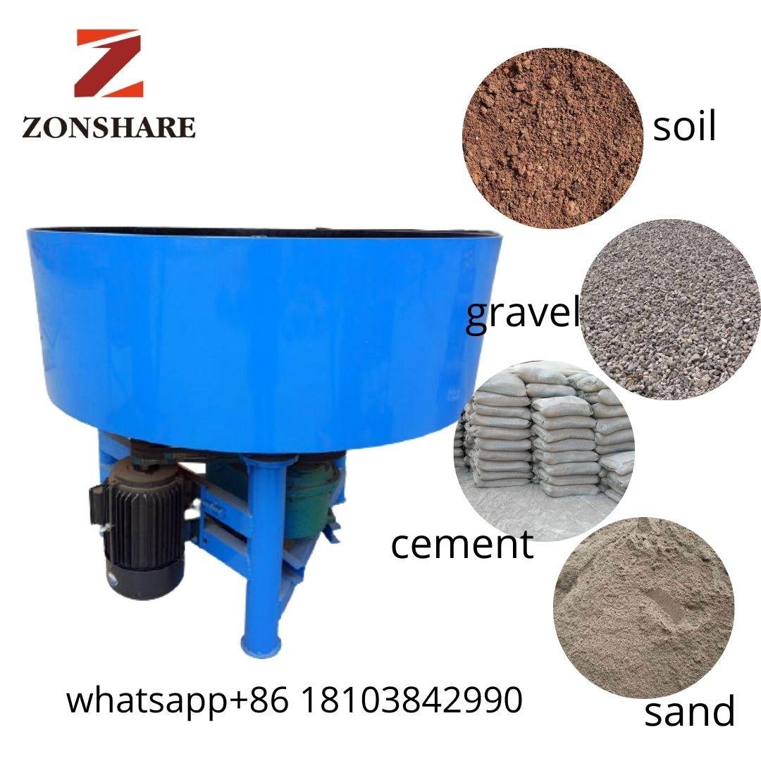 Zonshare JQ350 Pan soil cement mixer