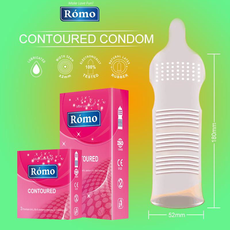 ROMOcondom custom logo for you  3