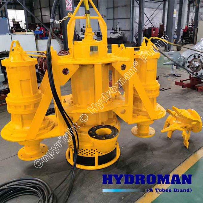 Hydroman® Electric Submersible Slurry Pump with Head Cutters 2