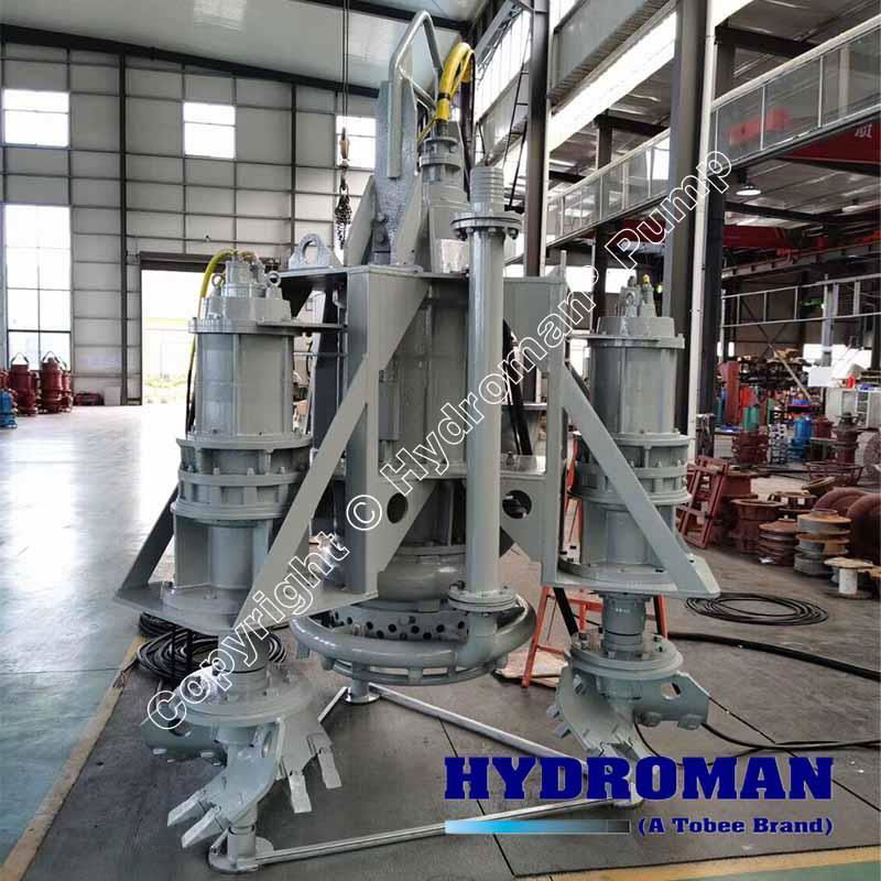 Hydroman® Electric Submersible Slurry Pump with Head Cutters 5