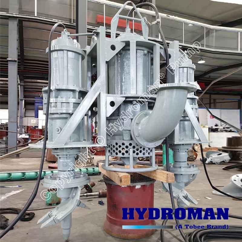 Hydroman™ Electric Submersible Dredge Pump with Agitators
