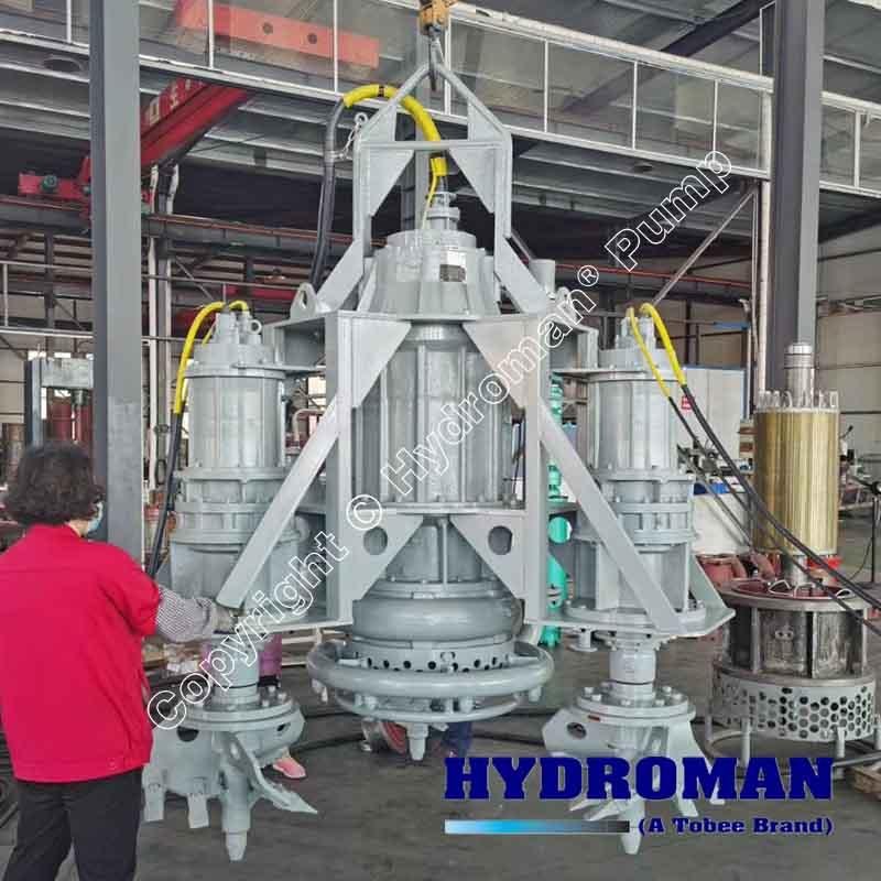 Hydroman™ Electric Submersible Dredge Pump with Agitators 2