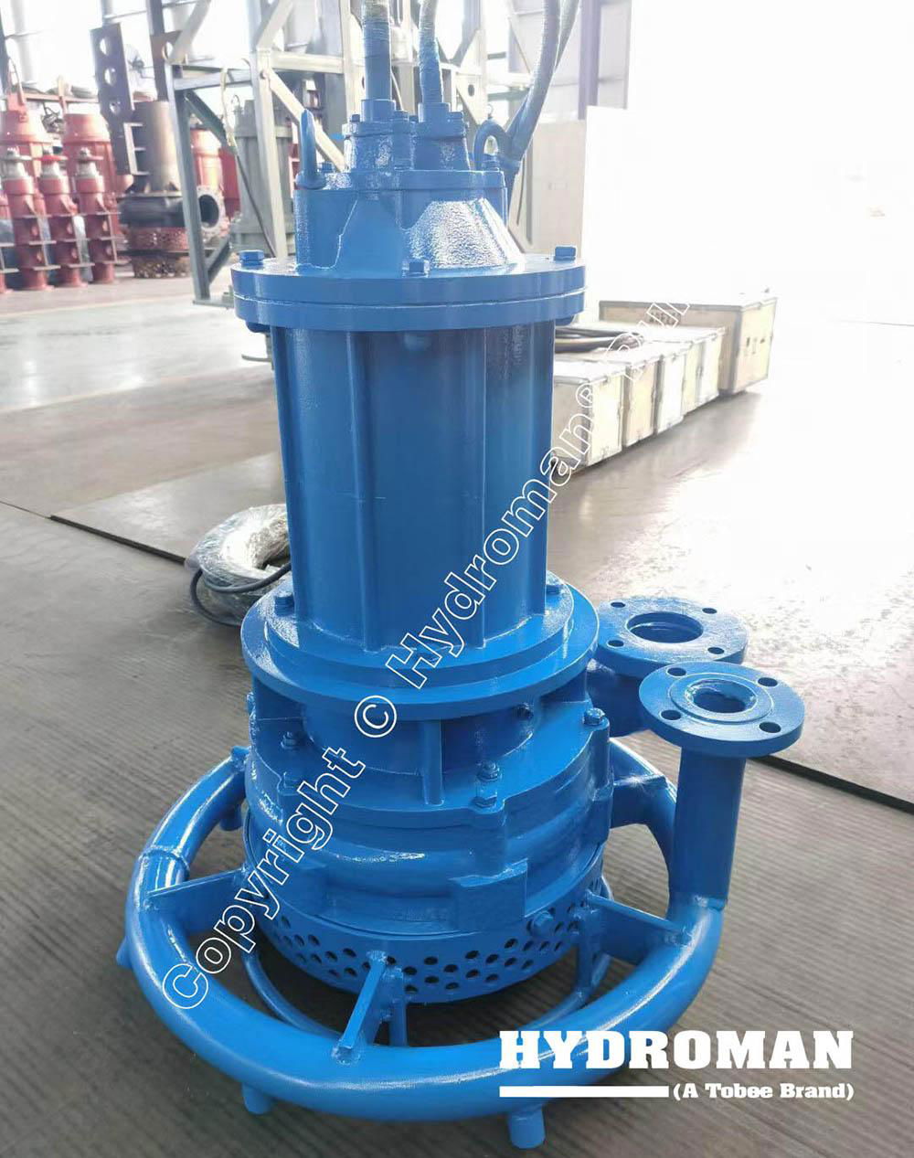 Hydroman™   Submersible Dredge Pump with Water Jet Ring 2