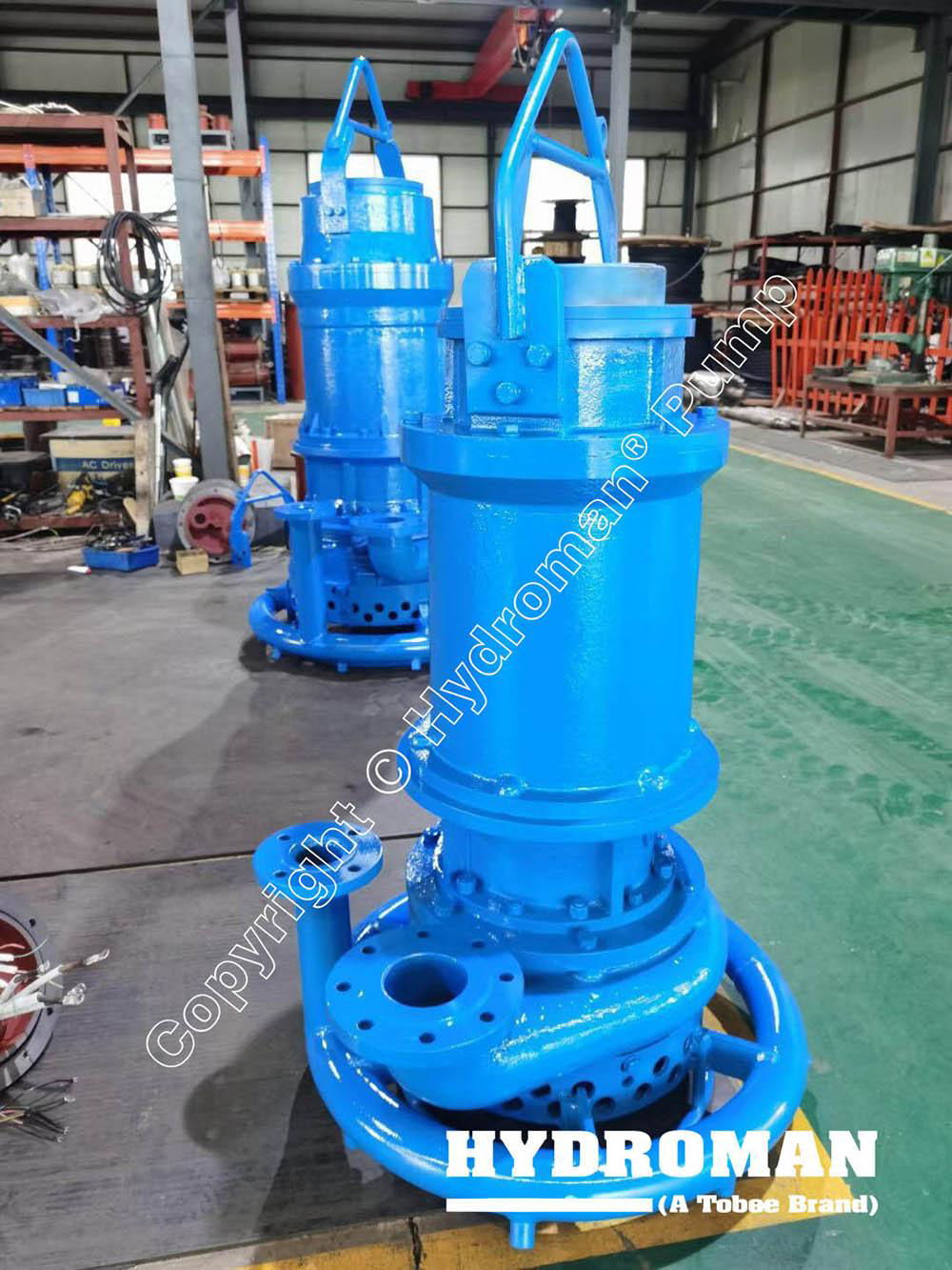 Hydroman™   Submersible Dredge Pump with Water Jet Ring 4