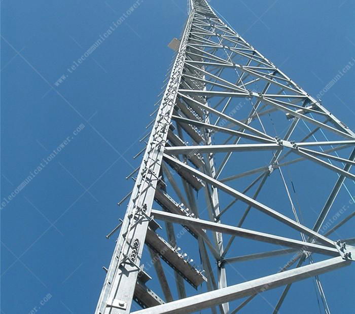 Wifi Radio Antenna Mast Steel Tower