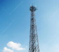 Hot Dip Galvanized Mobile Phone Signal Bts Telecommunication Tower 1