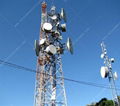 Galvanized Microwave Antenna And Communication Self Supporting Tower 1