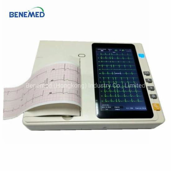 Digital 6 (Six) Channel Portable ECG Machine Electrocardiograph
