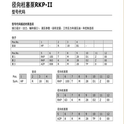 Piston motorHP-R18A7-RKP080 3