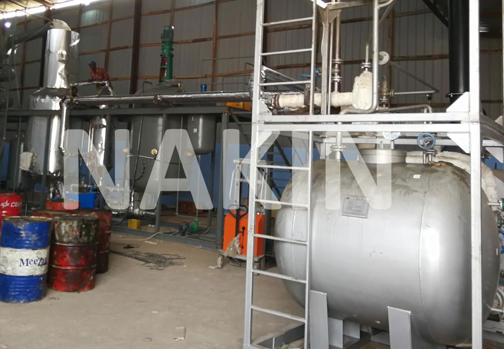 Manufacturer Small Oil Refinery Plant Lubricant Oil Recycling Machine distiller 2