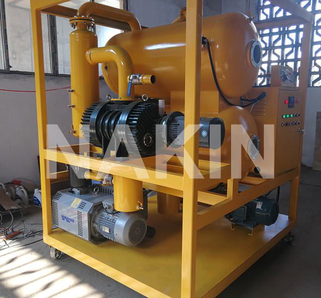 Vacuum Oil Filtration Machine Oil Purifier Transformer Oil Recycling Plant 4