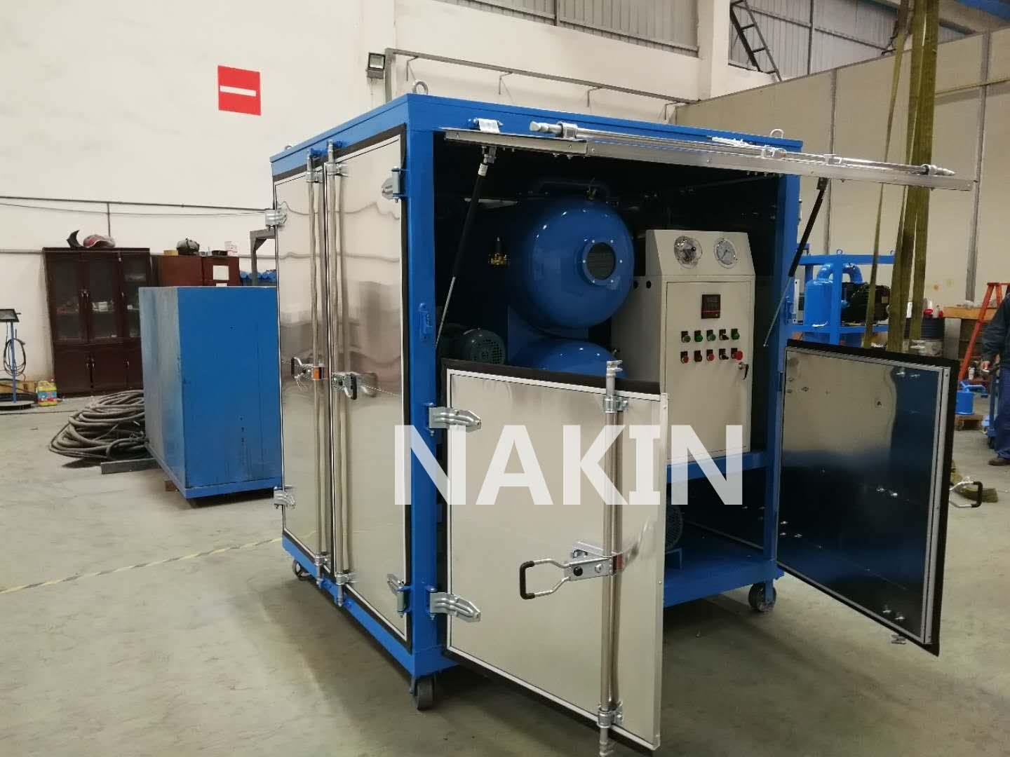 Vacuum Oil Filtration Machine Oil Purifier Transformer Oil Recycling Plant 5