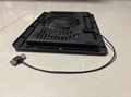 Classic design plastic material laptop cooling pad with mini fan