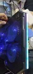 2 fan  build in gaming cooler cooling  laptop pad