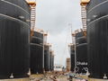 Oil Tanks Construction 1